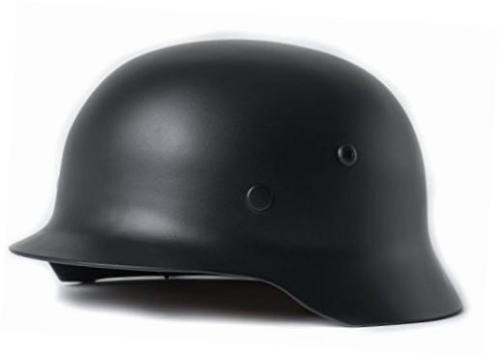 German WWII black Stahlhelm helmet